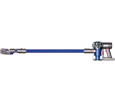 DYSON V6 Fluffy Cordless Vacuum Cleaner - Iron & Blue DYSON V6 Fluffy Cordless Vacuum Cleaner - Iron & Blue